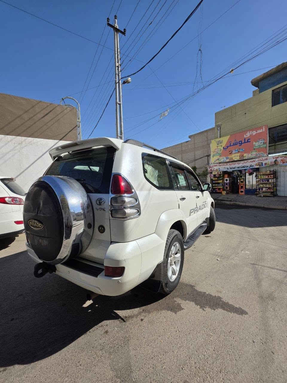 سلام عليكم برادو 2009 خليجي مكفوله كفاله عام  مواصفات VX مكينه V6 فور ويل صدر امامي خلفي جديد تخم تأير جبلي جديد تبريد ثلج داخل جلد شاشه كامره خلفيه تحكمات ستيرن منضومه زنون ابيض سستم سماعات عنواني بغداد الكرخ رقم *********** سعر 180 وبيها مجال
