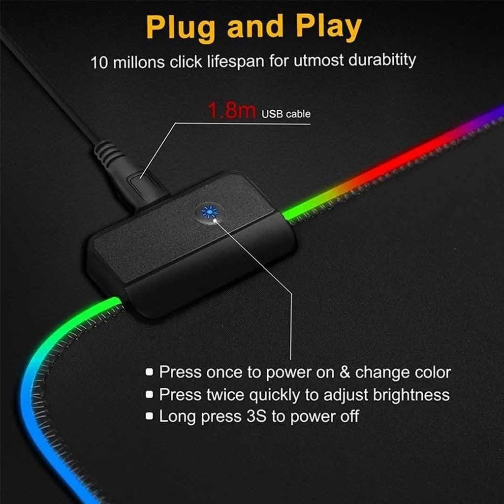 ماوس باد RGB 🫡🔥
الحجم 40cm*45cm ✅

أضائه RGB ب 8 الوان ✅ 

تحكم بأكثر من 13 مود للأضائه ✅

قاعدة مطاطيه مانعه للأنزلاق ✅ 

كيبل بطول 1.8 متر ✅ 

السعر 10 الاف فقط 🫡 🔥 

توصيل جميع محافظات العراق 5 الاف 🚙 🚗 

للأستفسار والحجز التواصل واتساب 📞 

***********

عنوان المركز : بغداد الحريه الثانيه شارع الحريه الثانيه قرب مكتبه الكراون مقابل صيدليه العنفوان مركز شمس للموبايل
