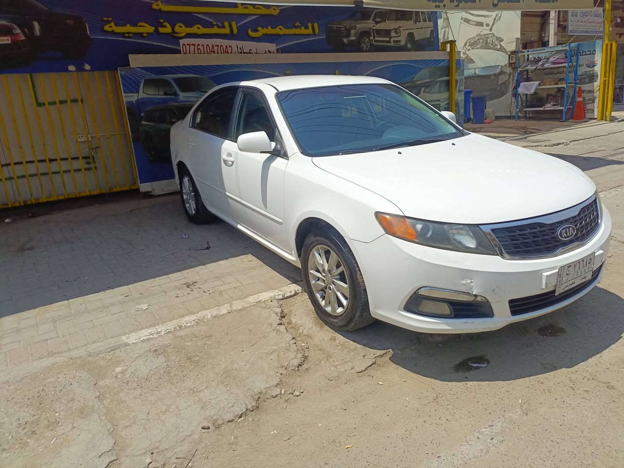السلام عليكم كيا لبيع 2010بغداد صبغ نص جاملغ ونص باب خلفي السياره جديد وارد كوري السعر 95    ماشي 190.   ***********مكان بغداد الدوره
