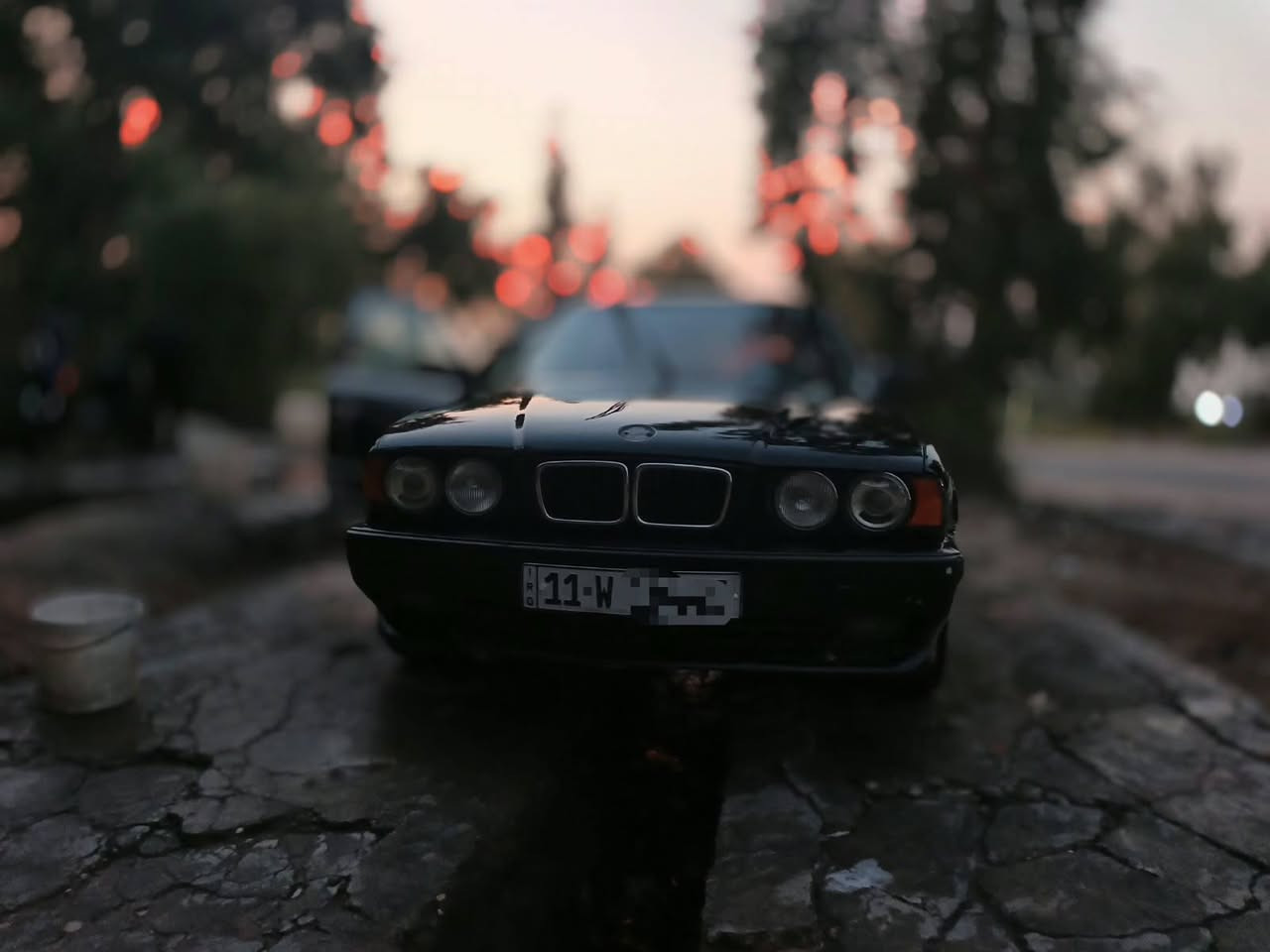 بي ام دبليو 525i • موديل 91 • رقم بغداد