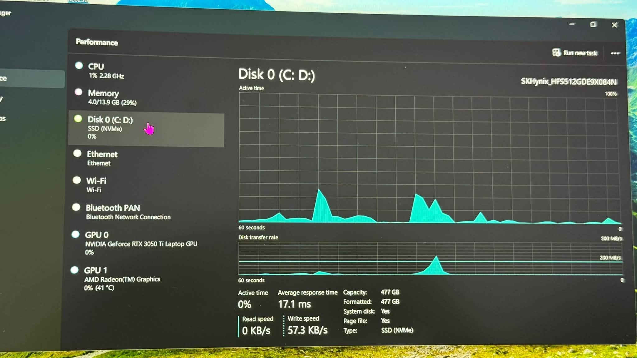 لينوفو ليجن 5 • RTX 3050 Ti • تحتاج بطارية