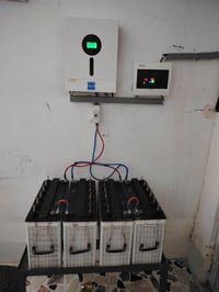 منظومة شمسية • بطاريات Growatt • ٣٦٠٠ واط
