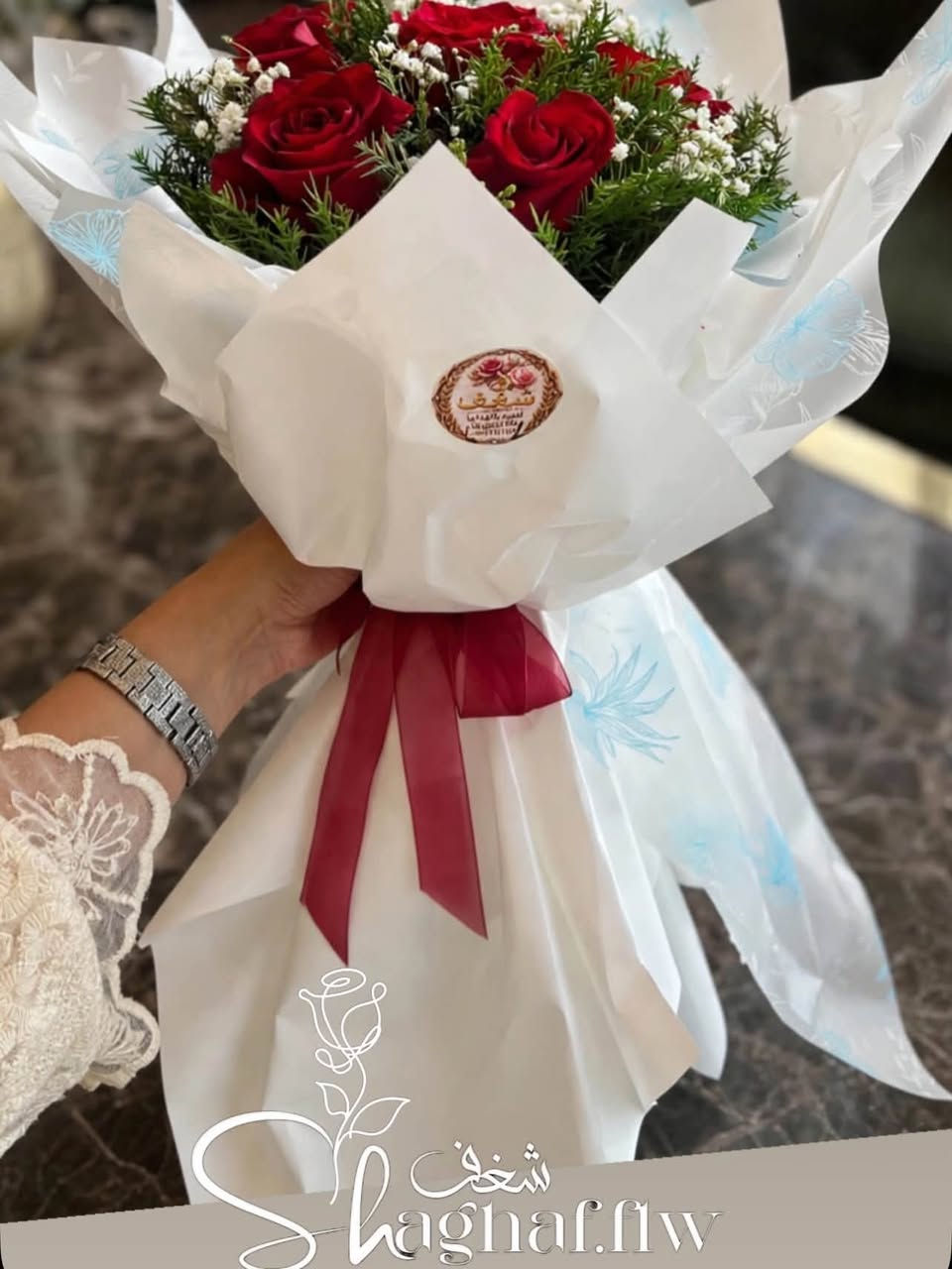 شغف فلور • ورد • باقة_عرس