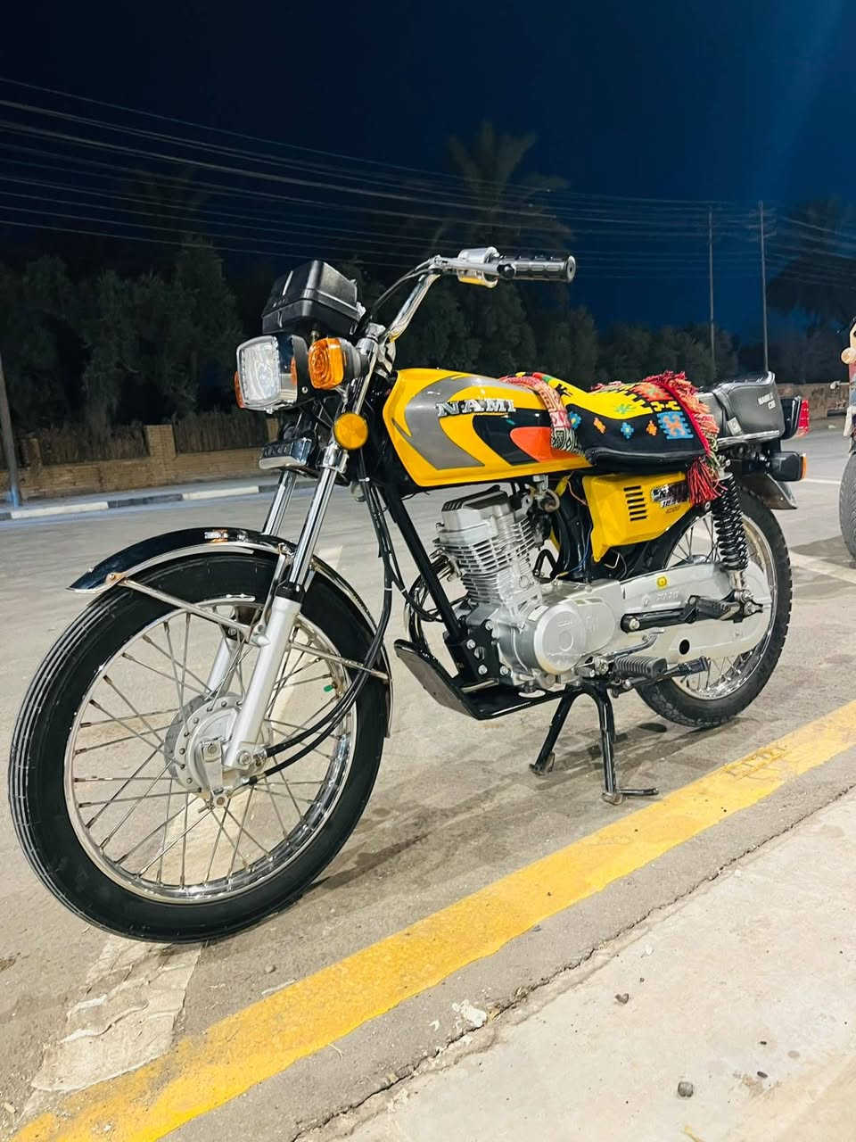 سلام عليكم شباب نامه شلامجه أوراق اصولي شاصي 15 وتعمير كله25 دراجه تخبل ناشفه مكينه ما ممدوده صبانه عليه دراجه عايزه بس خيال وتطلع كبل سعر مليون و100وبيه مجال للشراي مكان كربلاء الحسينيه  متواجد بس ع رقم ***********
