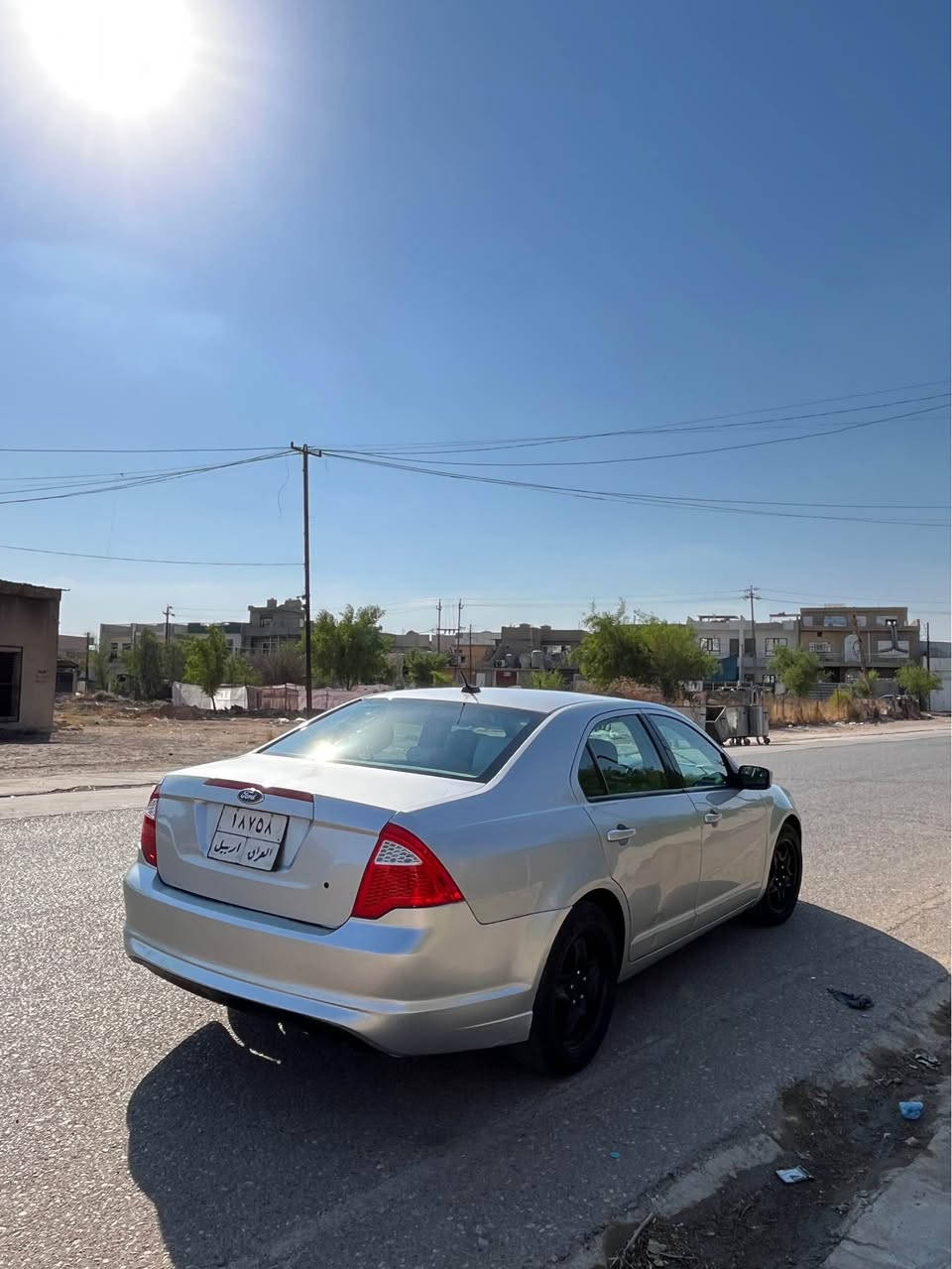 Ford fusion 2011 
فورد فيوشن 2011 
خليجي وكالة 
رقم اربيل 
محرك 2500 
كير و محرك بشرط 
سيارة اربع قطع صبغ 
بدون دواخل بدون ارباك 
جاملغ سكن و بيبان سكن 
جاملغ خلف سايق
بجم كبس خلفي كبس 
سعرها 78 و بيها مجال 
*********** كركوك, العراق
