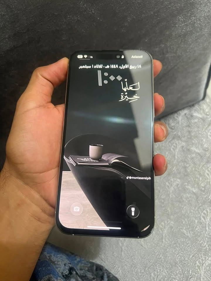 ١٥برو ماكس شرق اوسط بطاريه ٨٥مبدل بي شاشه متوسطه ٣ خيارات حلوه         ٨٥٠.          رقم***********
