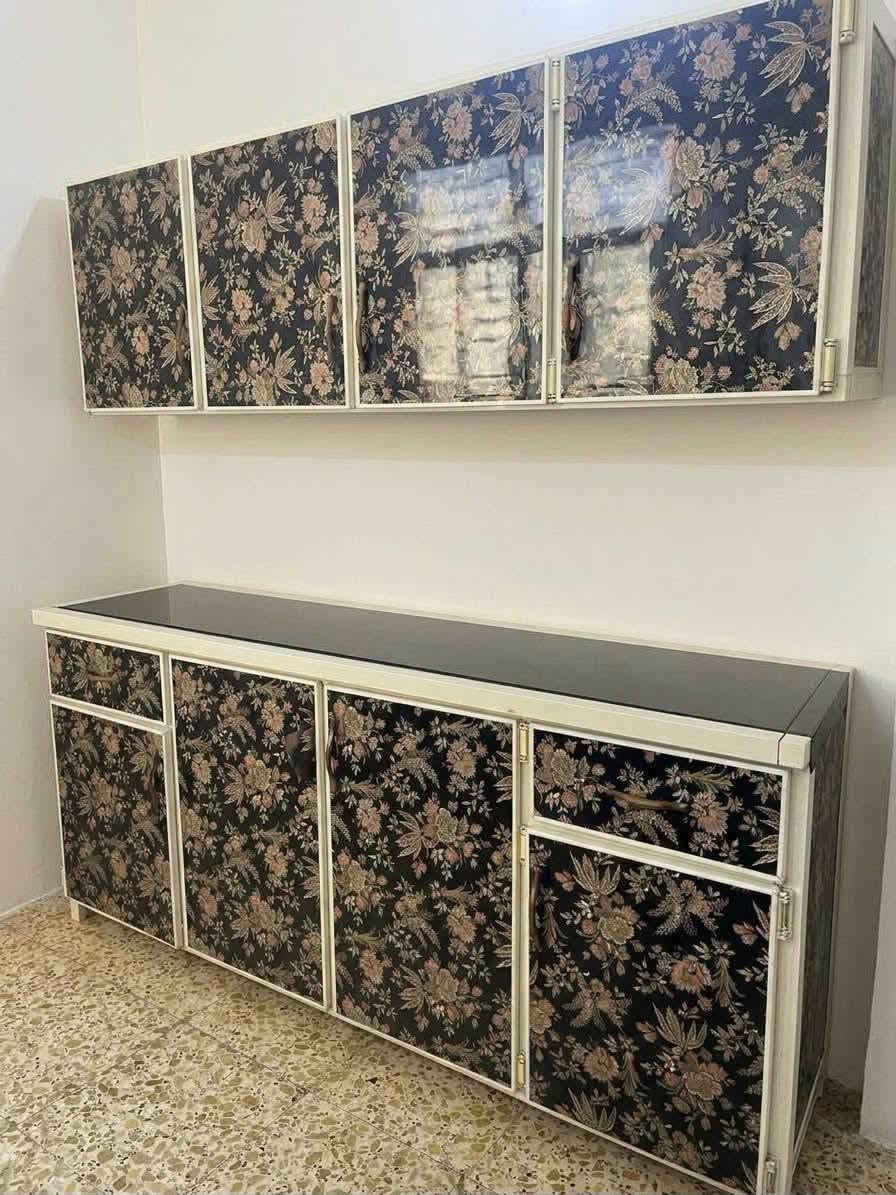 كاونتر ٣ قطع • نظيف • مرمر