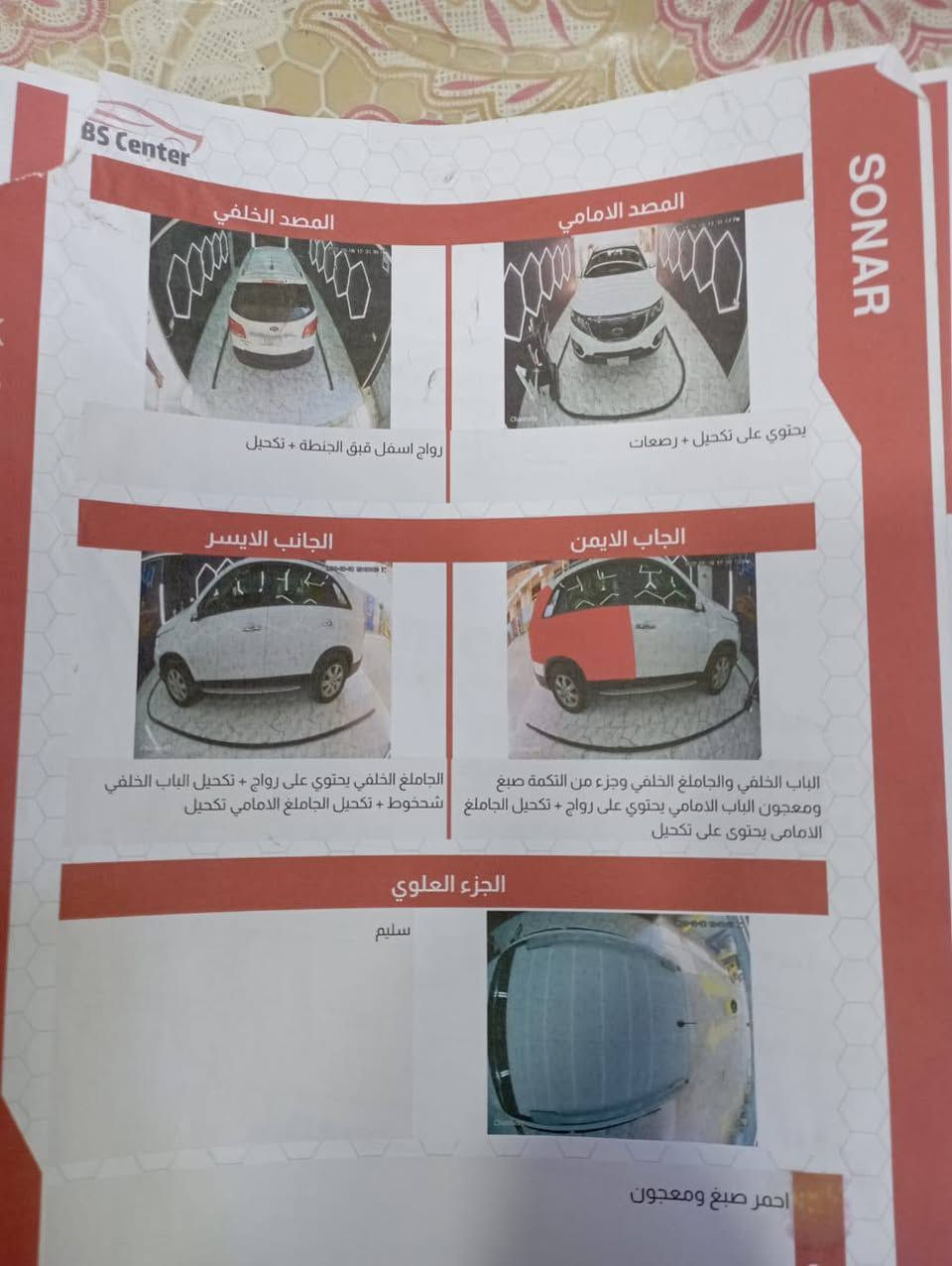 سلام عليكم سورنتو موديل 13سياره جديده اي نقص مابيه مكينه كير حدايده تبريد كله جديد سياره امريكيه حادثه بس مال امريكيه موجود بل نشر ولباقي مكفول سياره جديده حيل وين ميعجبك اطلع بيه سياره باسمي السعر 125او بيه مجال بسيط حيل المكان كربلاء رقم الهاتف***********

نص مكتوب في الصور:
- 9 من 11
- 5 من 11