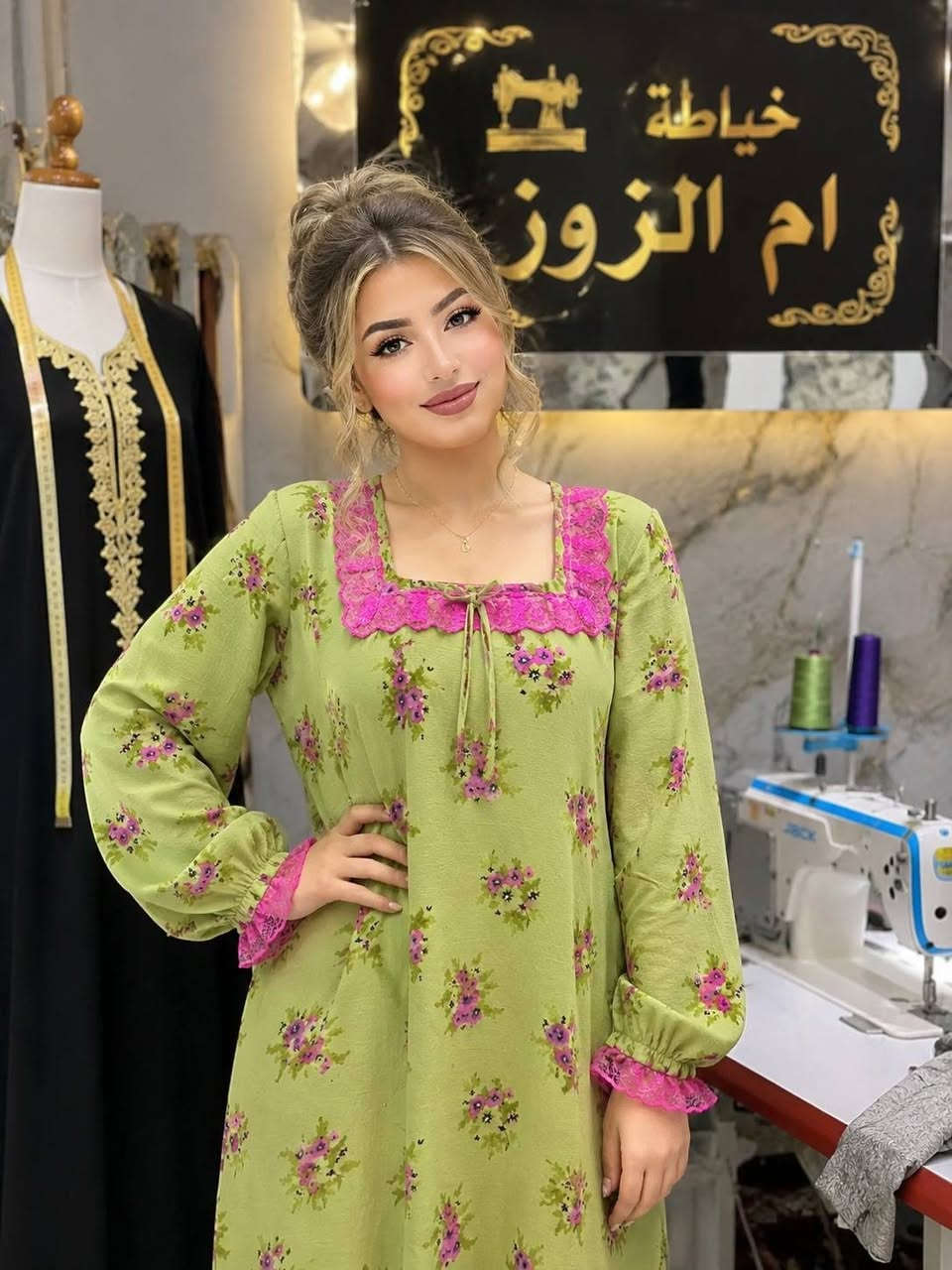 السلام عليكم  #خياطة بيع مباشر سعر الوحدة سبعة أو 6 
#خياطة حسب الطلب لأستفسار وتساب *********** انتضرو خياطات جديدة توصيل بغداد محافظات متواجد.
