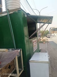 كشك متكامل • معدات أكل سريع • تانكي ٢٥٠ل