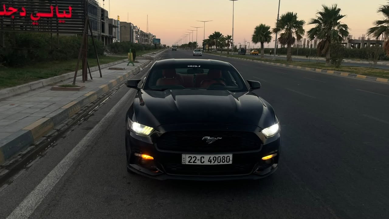 سلام عليكم بيع او مراوس  موستانك 2015
 ايكوبوست بريميوم 
محرك 2.3t
فول مواصفات بدون كشف
كشنات كهرباء
دخول ذكي
كشنات تدفئة و تبريد 
تشغيل عن بعد 
كشنات جلد 
شاشة كبيرة 
بصمة 
تحكمات ستيرن
سبورت ايكو نورمال 
رقم اربيل
هزة و سنوية جدد 
وارد امريكي بيها صبغ اقل حزام ابيعك صبغ عام بدون دواخل.سونار موجود  جاهزة كير و مكينة و صدر و تبريد . 
سعرها 110
 و بيها مجال بسيط 
مكانها تكريت
***********
