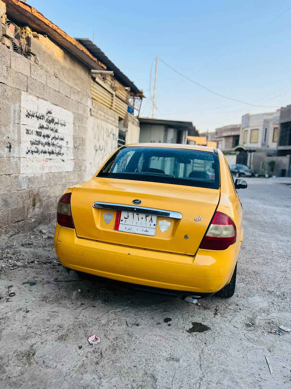 سلام عليكم طيبه موديل 15بيه بس جاملغ خلفي وكلشي جديد مكينه جديده تايرات تخم جديد صدر جديد باتري جديد مصفره غرامات وهيئه مكاني بلديات ***********
