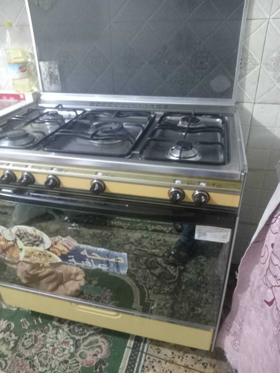 السلام عليكم طباخ كريازي جديد شرط الفحص استخدام شي قليل البيع المكان النجف السعر 400التصال ***********
