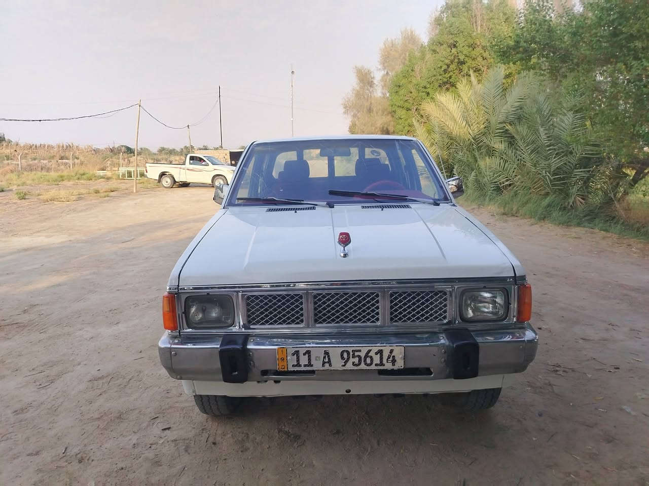 سلام عليكم(مكانه ديوانيه )
نيسان للبيع مديل 90 بلاديه لاضربه ولاتبديل مال جناي

محرك 2400بلاد وكير وشاصي حداديه كهربايات جاهزه

رقمه(بغداد)دولي ل30 تخم تايرات بجيس فول مواصفات

السعر 55وبيه مجال للشراي تصال (*********** )
