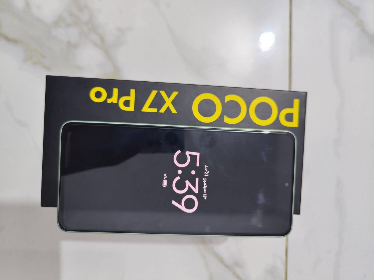 بوكو  X7 Pro
ذاكرة 256 / الرام 12

🔋6000ملي امبير مع شحن 90 واط

كامل ملحقات مستخدم قليل 

*********** 📞
مكاني بعقوبه .
