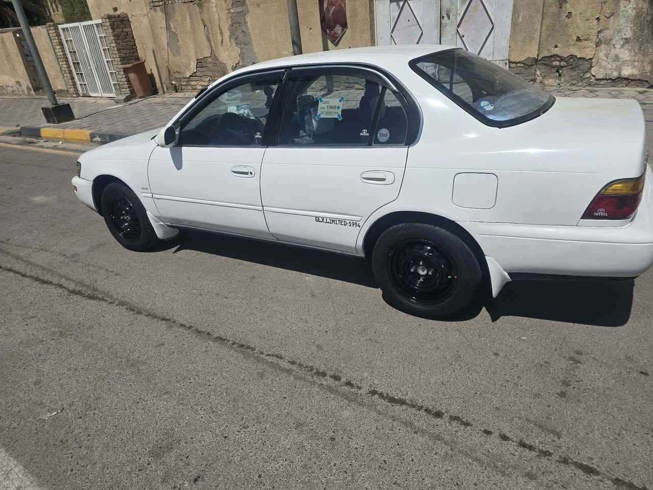 سلام عليكم كورولا موديل 93
رقم بغداد مشروع وطني بأسمي  مكاني كوت 
حداديه جديده خلفي امامي 
تخم تاير  تبريد شغال 
سيارة مكفوله عدا الصبغ الجماليه فقط 
للتواصل .
***********
