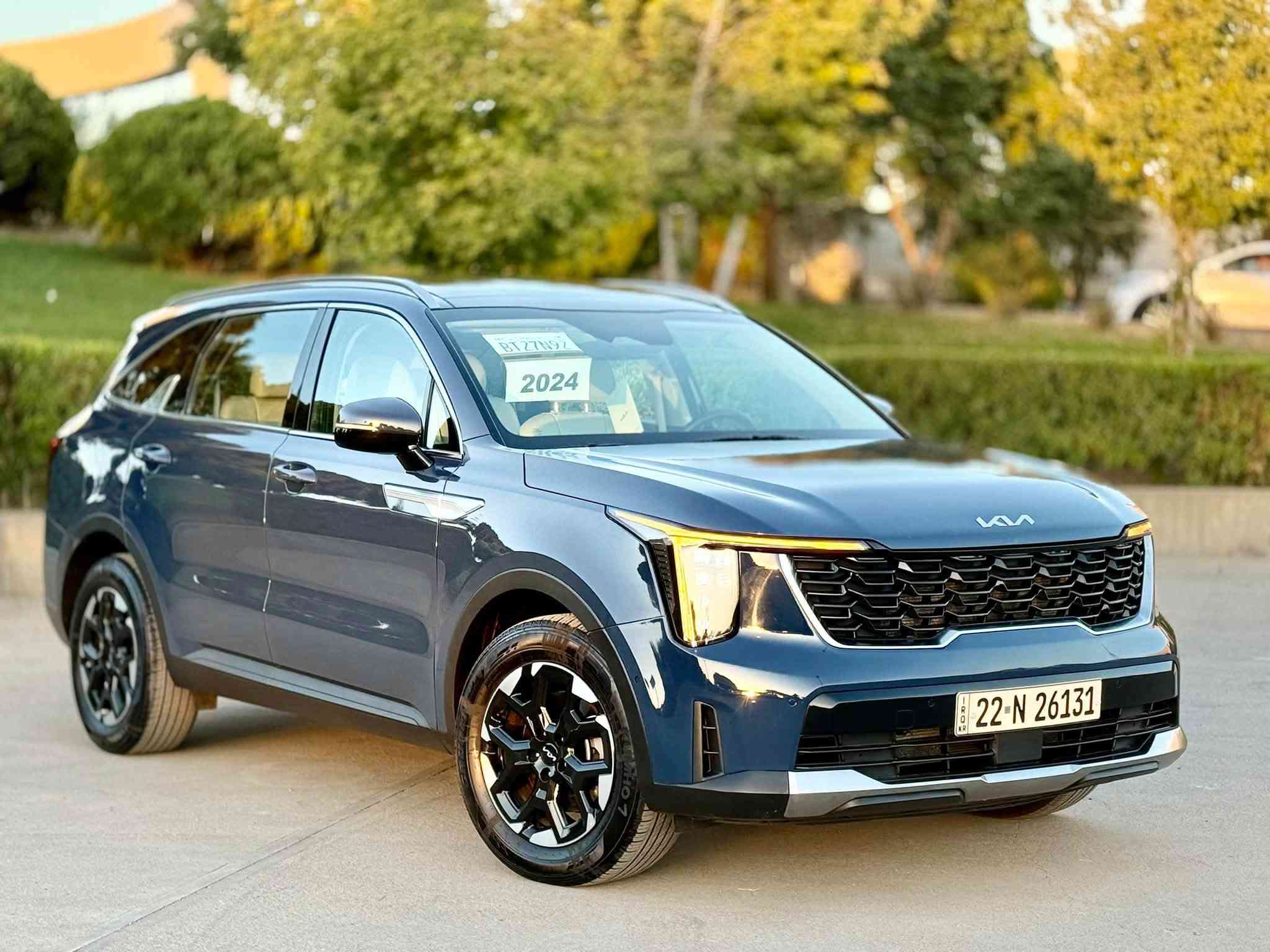 🚘 للبيع | كيا سورينتو S 2024

Kia sorento S 2024
🔹 اللون: أزرق
🔹 الممشى: 25 الف ميل 
🔹 المحرك: 2500 cc 

⭐ المواصفات:

✔️ بانوراما
✔️ داخل جلد أبيض
✔️ أضواء زينون
✔️ بصمة أبواب + تشغيل بصمة
✔️ تشغيل عن بُعد
✔️ شاشة كبيرة مع Apple CarPlay
✔️ كاميرات + حساسات أمامي وخلفي + رادارات
✔️كراسي كهرباء وتدفئة
✔️ أوضاع قيادة ECO / NORMAL / SPORT
✔️ والعديد من الإضافات الأخرى

🔧 حالة السيارة:

✅ بدون صبغ 
✅ بدون أيرباك — جميع الأيرباكات أصلية ولم تفتح

🔑 رقم الشاصي:

5XYRL4JC6RG281615

💰 السعر:
25500$
💬 قابل للتفاوض بعد المعاينة

🔢 الترقيم:
السيارة رقم اربيل (ترقيم جديد فحص وهزه وسنويه لغايه 2030)

📍 الموقع: أربيل
📞 ***********
واتساب / اتصال / فايبر
