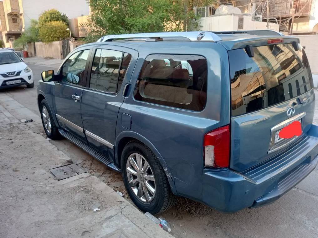 بيع نيسان انفنتي موديل ١٠ حجم QX56 بغداد بسمي رقم دولي وارد أمريكي حادث جاملغ الخلفي أيمن مصبوغه احزام فول واحد على واحد ٧ راكب تخم تاير صدر أمامي خلفي ممتاز محرك ٨ سلندر تبريد ثلاثة استرين كهربائي سكيتر كهربائي كشنات جلد تدفئة تبريد فتحة سقف إشارة بالمري صندوك كهربائي السعر على خاص او اتصل *********** مكاني بغداد بغداد, العراق
