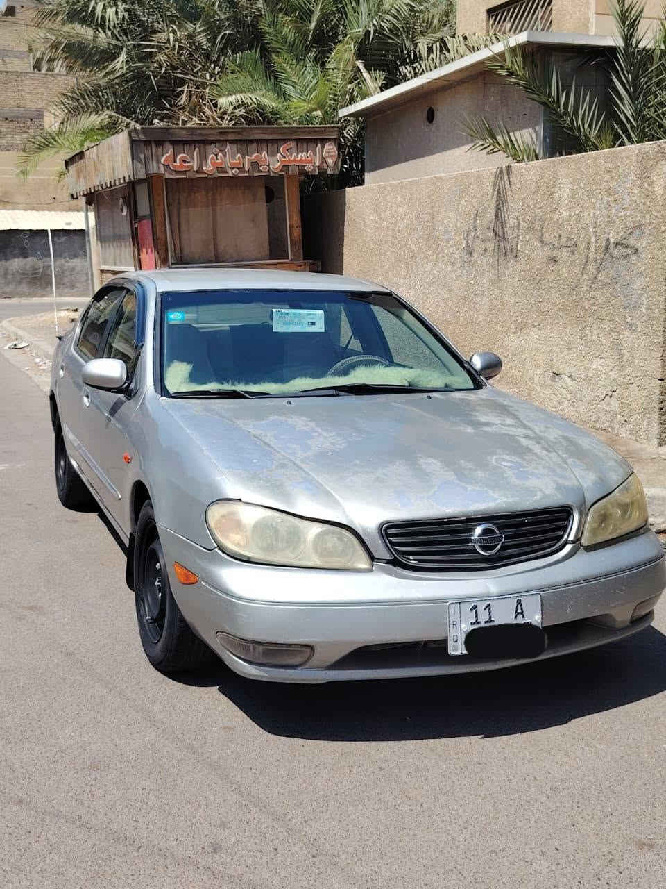 للبيع نيسان موديل 2004 السعر بلاش 42 ورقة وبيها مجال 
سياره حلوة وجاهزة من كلشي   رقم بغداد انكليزي سنويه جديده هزة جديده تحويل ثاني يوم بسم مشتري 
سياره بلادية محرك 6 سلندر 
مكاني بغداد  شراي ينتصل 
***********
