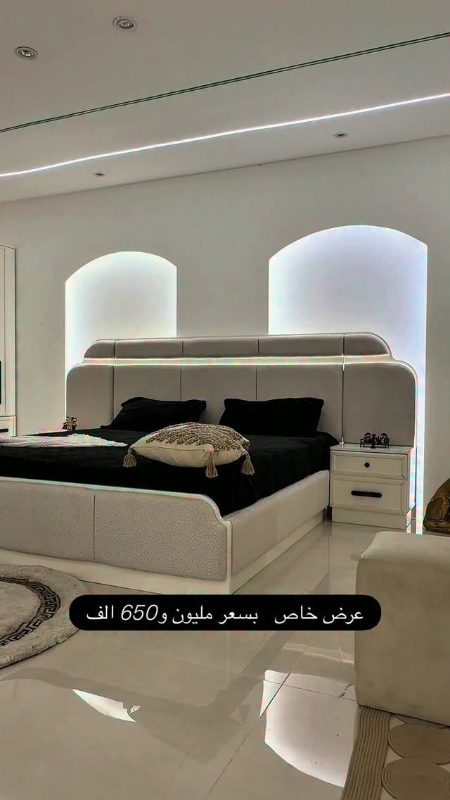 عرض مذهل وبسعر مليون و 650  الف عرض خاص ولفترة محدودة
#غرفة_النوم موديل *حياة* تتكون من 10 قطع بتصميم حديث مودرن
قياس الكنتور مع الملحق 345 بتقطيع داخلي مميز جدا
انارة بلفاترينة 
انارة بلميز تواليت
السرير مخزن جك دبل هايدروليك
صبغ حراري مقاوم للخدوش والماء
ضمان حقيقي 5 سنوات
الشد والنقل داخل بغداد مجاناً متوفر توصيل لجميع المحافضات
للحجز عبر الصفحة او الاتصال على الارقام التالية  ***********
