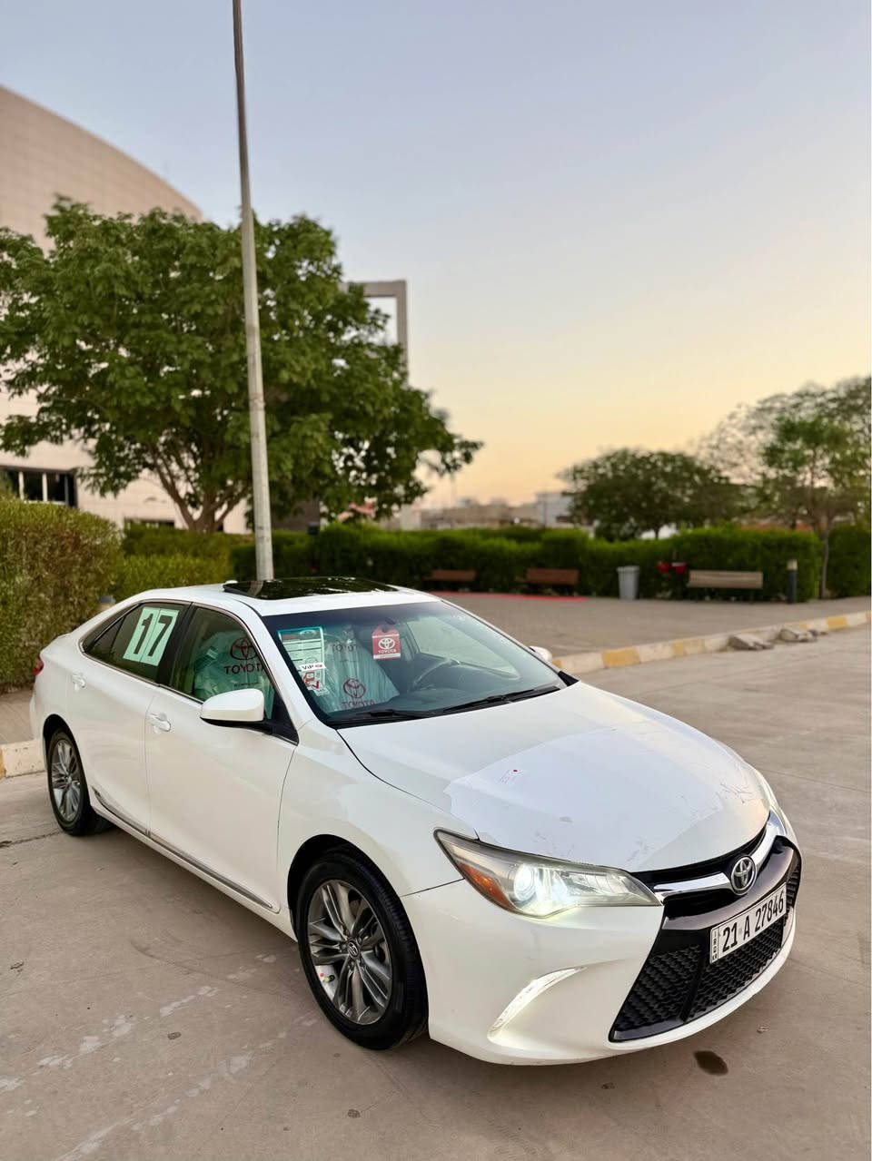 🚘 Toyota Camry 2017 SE Plus

🔹 تويوتا كامري 2017 SE Plus فوفول مواصفات، لون أبيض صدفی
🔹 سيارة جميلة جداً ونظيفة
🔹 صبغ قطعة واحدة فقط
🔹 ماشية 128 ألف 
🔹 سنوية وهزە جديد، ب اسمی تحول ثانی یوم

المواصفات:
🔹 بصمة
🔹 سلايد
🔹 شاحن وايرلس
🔹 مقاعد جلد وكهرباء
🔹 يدة بصمة
🔹 گير عادي أوتوماتيك
🔹 شاشة كبيرة
🔹 تحكم فوليم بالمقود
🔹 ليتات زينون
🔹 گير ومكينة وتايرات أمامية بحالة ممتازة

📍 العنوان: كركوك
💰 السعر: 163 ورقة بی مجال

📞 للاتصال: ***********
📱 WhatsApp: ***********

🚘 Toyota Camry 2017 SE Plus

🔹 تۆیۆتا کامری ٢٠١٧ SE Plus فول فول مواسەفات سپی سەدەفی 
🔹 سەیارەیەکی زۆر جوان و پاک و خاوێن
🔹 تەنها یەک پارچە بۆیاخە
🔹 ١٢٨ هەزار ڕۆشتووە
🔹 سەنەوی و هەزەی تازەیە، بە ناوی خۆمەوەیە

مواسەفات:
🔹 بەسمە
🔹 سڵاید
🔹 وایەر جارج
🔹 کورسی جلد و کارەبا
🔹 یەدە بەسمە
🔹 گێری عادی ئۆتۆماتیک
🔹 شاشەی گەورە
🔹 سوکان ڤۆلیۆم
🔹 لایتی زینۆن
🔹 گێری مەکینە و تاخم پێش بەشەرت

📍 ناونیشان: کەرکوک
💰 نرخ: ١٦٣ وەرەقە و  مەجال

📞 پەیوەندی: ***********
📱 WhatsApp: *********** كركوك, العراق
