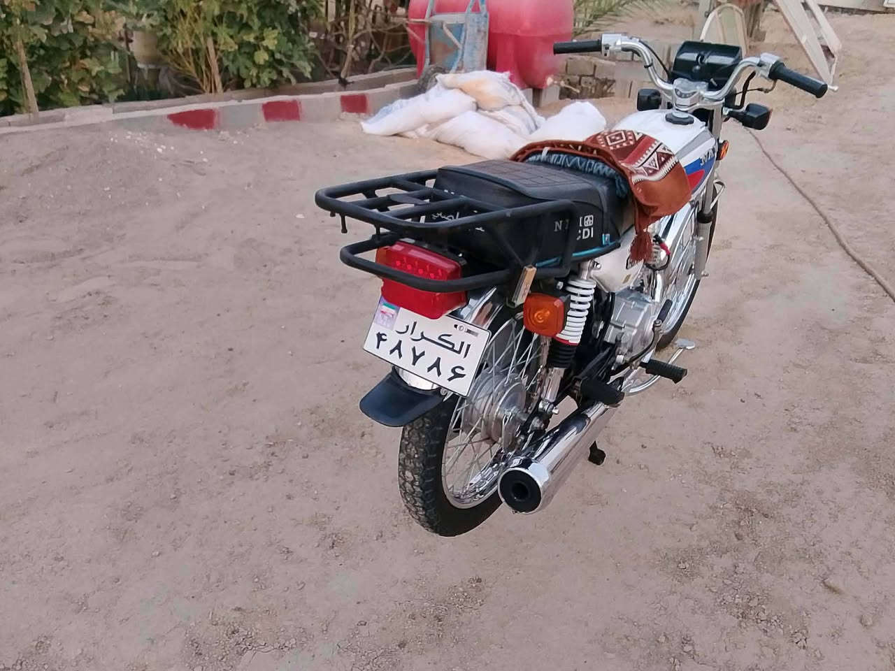 نامه شلامجه موديل ٢٥ دراجه بالك جديده ٣ احرف مكينه ما مدود عليها صبانه اوراق اصولي السعر ٨٥٠ وبي مجال بسيط حك الجيه مكانها حي المعلمين قرب العزاوي ابو الدراجات
***********

