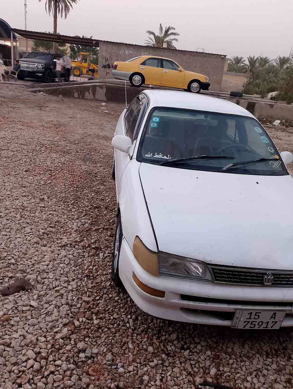 كورلا لبيع مديل 1991 مداور ثاني يوم مكفوله من ضربه وكصه ونقل جثه كير ومكينه جديد كفاله كير عادي مكان نجف سعر 36بيها مجال بصيط رقم بي وتساب ***********
