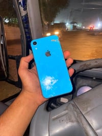 ، آيفون XR 📱 🗃️الذاكره ١٢٨  🔋البطاريه خدمه   💻الفيس أيدي برمجه فقط  ال...