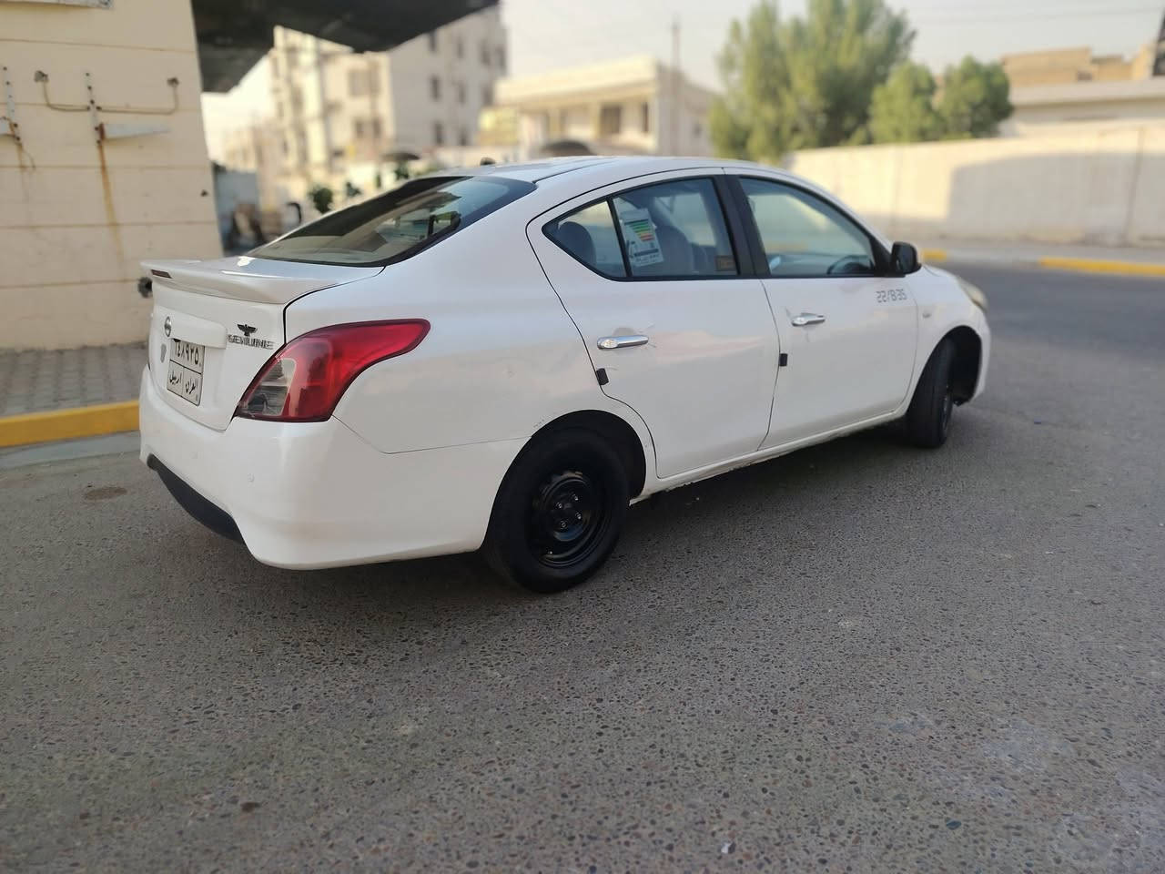 نيسان سني موديل 2020 كفاله عامه بيه فقط طخه بالباب الصدر صبغ شبرين وبيه بارد شويه ع وضع الشركه سياره جديده معنا الكلمه ماشيه 92 رقم اربيل تريد تحويل تريد وكاله سياره جاهزه من كلشي تبريد ثلج تخم تاير صدر امامي خلفي كله سياره استخدام شخصي مامتعوبه ابد وجاهزه من كلشي شاشه حساسات خلفية  سونار بالمنشور مكاني بغداد الرصافه السعر 95 وبيه مجال لشراي يتصل ***********
