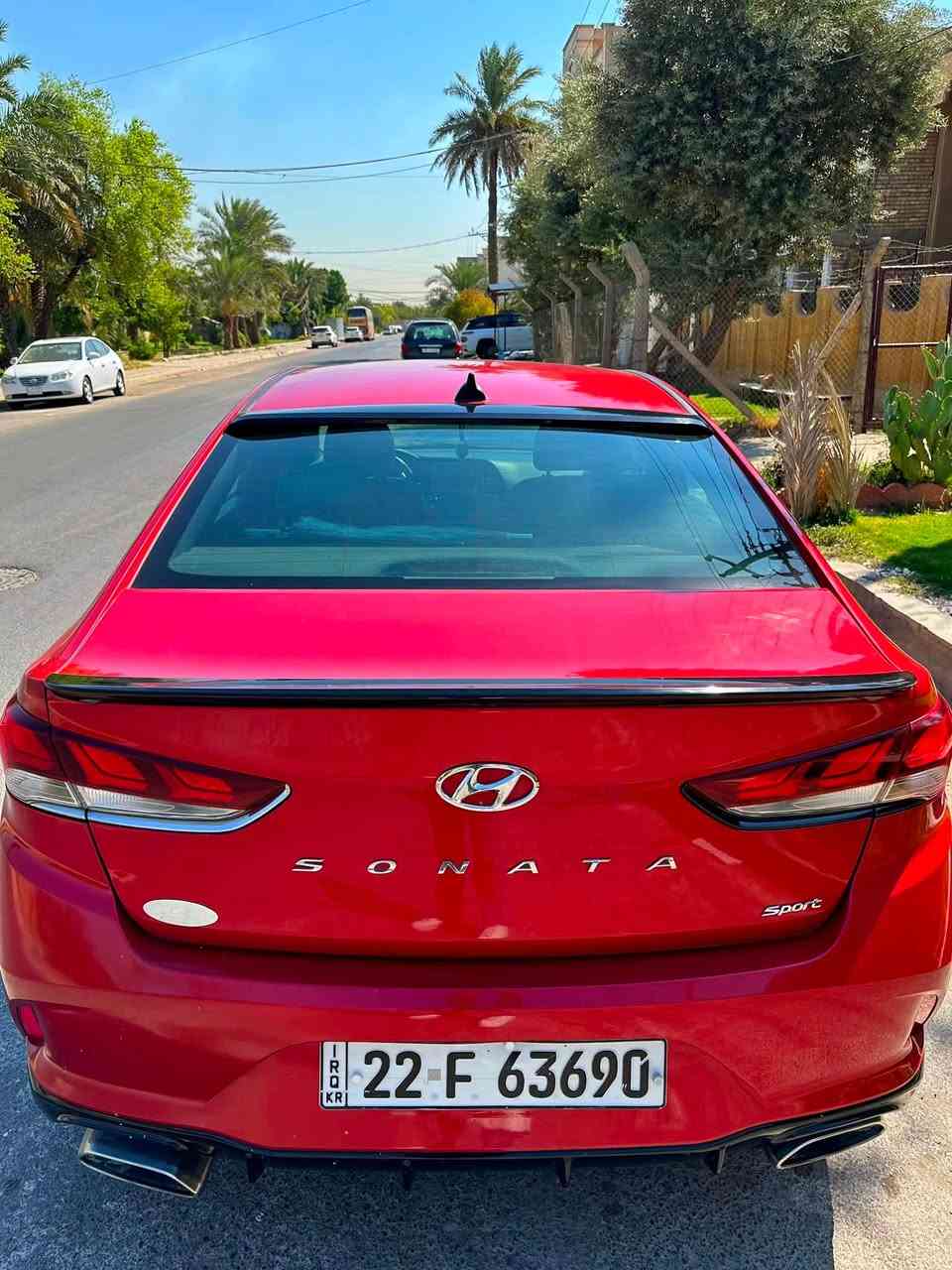 السلام عليكم اخوان  
سوناتا 2019 GDI sport للبيع رقم اربيل ماشيه 88,000 ميل وارد امريكي كشنات نصف جلد شاشة رادار كاميرا خلفيه فتحة سقف شفتات الخ ..
ضرر السيارة جاملغ خلفي وباب خلفي والحادث موجود بالصور سعر السيارة 14,500 يعني 145 ورقة قفل ليحب يتواصل على هذا الرقم ***********
