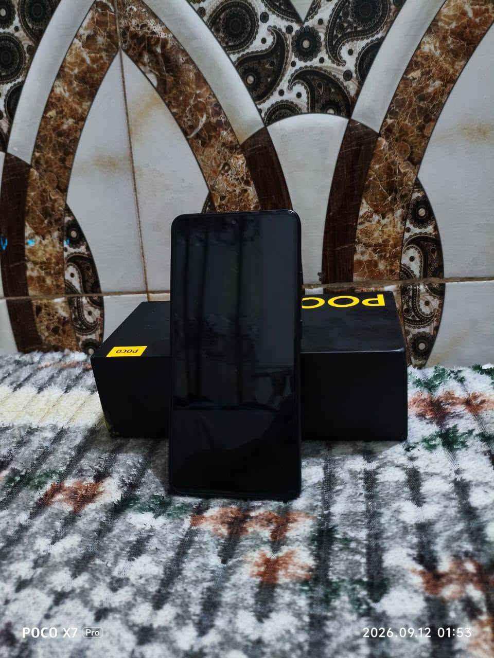 سلام عليكم للبيع أو مراوس بوكوx7برو  ملحقات كامل  ذاكرة 512 رام 24 ماكو توصيل مكاني نجف الجهاز بيه فطر صغير بالشاشة ناعم ما مبين ابد بس بعد نزلت من سعره علمودة مو شراي ما مجبور تعلق اخي وبالتوفيق للجميع

تواصل واتساب ***********
