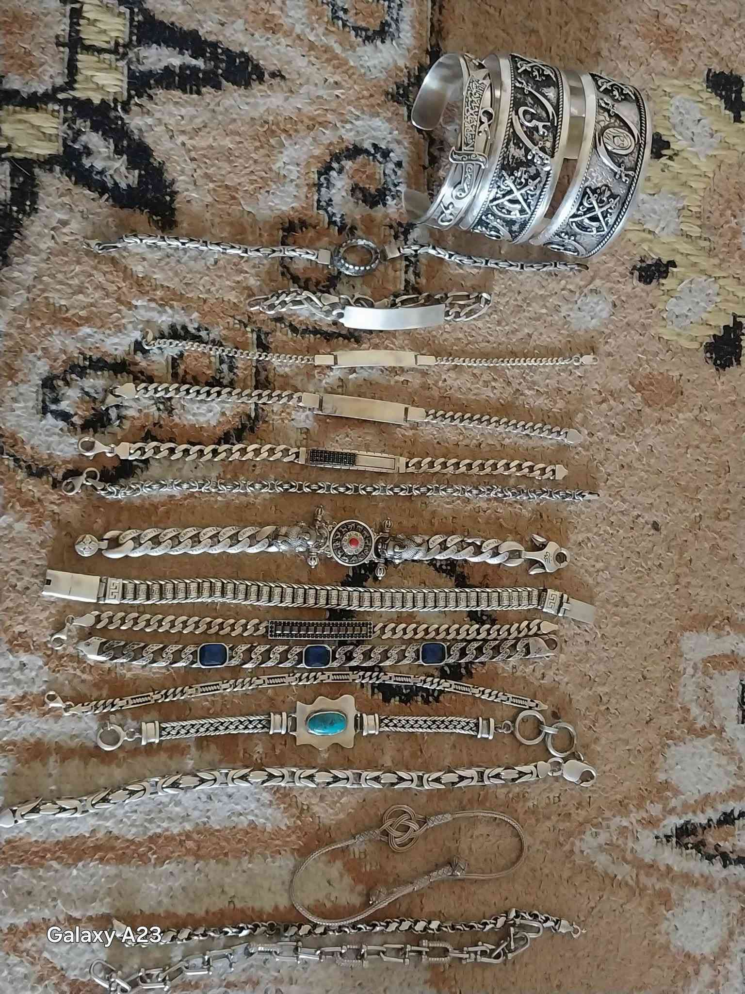 زناجيل • سوارات • محابس فضه نضيفه