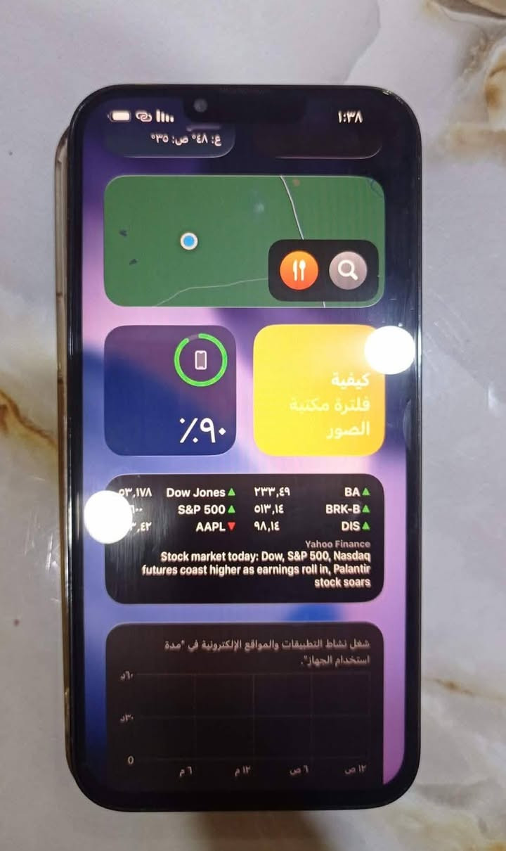 آيفون ١٣ برو ماكس • شاشة أصلية • بطارية ٨٩%