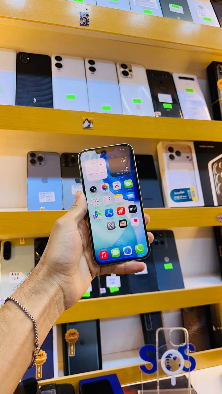 ١٣ برو ماكس وتر
بطارية 🔋 ٩٢٪؜ ذاكره ٢٥٦ جهاز بلادي وتر

بـ٧٣٠ بغداد الحبيبية قرب ساحة الحمزة مقابيل ارض العملاق 

***********
