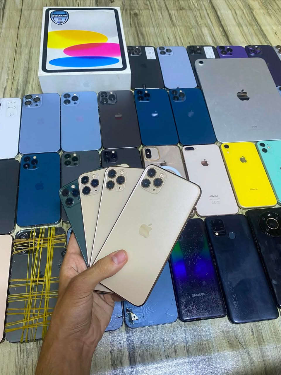 11بروماكس ذاكره 256 بطاريه من 75 الى 79 اجهزه كفاله عامه ممبدل بيهن اي شي مع ضمان  عنوان المحل بغدا. رحمانيه الجعيفر سعر القطعه (375) قفل بدون عمله للتواصل علرقم *********** 

(🚩 ماعندي توصيل المبيعات اتكون داخل المحل فقط🚩)
