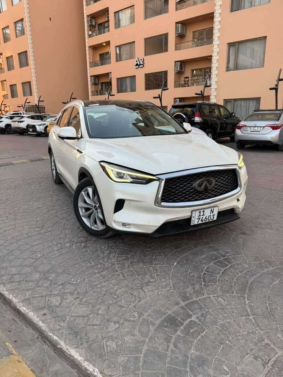 � للبيع إنفنتي QX50 2019 فول أوبشن
السعر جوة سوك بهواي🔥
🇨🇦 وارد كندي | بدون ضرر | بيها بارد

🔧 محرك VC Turbo مبدل جديد

⚡ سعة 2.0 تيربو | سريعة ونشطة جداً

📍 رقم بغداد | تحويل مباشر (مشروع وطني)

━━━━━━━━━━━━━━

🔥 المواصفات والتجهيزات:

• محرك VC Turbo فول مبدل جديد 2.0 Turbo

• بانوراما (سلايد كبير)

• شاشتين حجم 8 إنج

• مرايا النقطة العمياء + مرايا قلاب

• كامرات 4 (360 درجة)

• تشغيل عن بُعد + تبريد حسب حرارة الجو

• تشغيل بصمة

• كراسي كهربائية + ذاكرة للسائق

• نظام صوتي Bose

• إنارة زينون بالكامل (ناصي وعالي وبروجيكتر وكالة)

• باك لايت LED بالكامل

• صندوق كهربائي شفط

• كير طيارة كهربائي

• ستيرن كهربائي + تدفئة

• مقاعد جلد مع تدفئة

• تكييف قطعتين (مناخ منفصل)

• ويل حجم 19 مع تخم تايرات جديد

• حساسات إطارات

• حساسات أمامية وخلفية

• رادار + نظام مانع حوادث أمامي وخلفي

• أوتو هولد

• سايد بريك إلكتروني

• درايف مود 4 وضعيات

• ماوس تحكم بالشاشة والخارطة

• ميموري ذاكرة خزن للسائق

• قيادة مساعدة عند تفعيل وضعية الكروس

• دشبول وأبواب جلد مطرز

• إيرباك عدد 8

━━━━━━━━━━━━━━

📊 معلومات السيارة:

🔹 الممشى: 93.000 كم فقط

🔹 المحرك: مبدل جديد

🔹 التايرات: تخم جديد

🔹 السيارة جاهزة من جميع النواحي

🔹 تستلمها كاملة وجاهزة

📞 للاستفسار والتفاصيل، مراسلة خاص

***********

🔥 إنفنتي QX50 2019 فول أوبشن — فخامة، قوة، وتجهيزات متك
