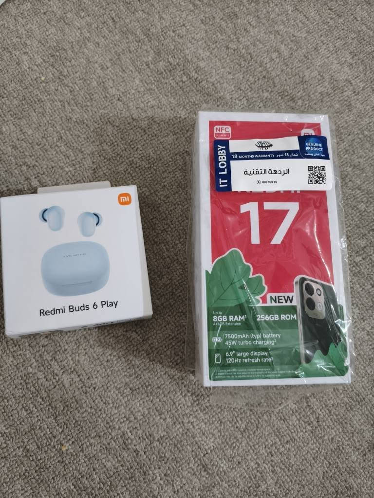 مۆبایلی یەکەم: Honor X9b Master Copy

​✨ تایبەتمەندییەکان:

▫️ بیرگە (مێمۆری): 512GB

▫️ ڕام: 8GB

▫️ سیمکارت: دوو سیمکارت + شوێنی میمۆری

▫️ باری ئامێر: لۆک، تەواوی کەلوپەلەکانی لەگەڵدایە (کامل ئەشیا)

​💰 نرخ: 115,000 دینار

​📱 مۆبایلی دووەم: Redmi 17 

​✨ تایبەتمەندییەکان:

▫️ بیرگە (مێمۆری): 256GB

▫️ ڕام: 4GB + 4GB (کۆی گشتی 8GB)

▫️ باتری: 7500mAh

▫️ سیمکارت: دوو سیمکارت + شوێنی میمۆری

▫️ باری ئامێر: تەواو لۆک و نوێیە (تەنها پاکەتەکەی هەڵپچڕاوە)، تەواوی کەلوپەلەکان + هەدیەی لەگەڵدایە

​💰 نرخ: 255,000 دینار

​📱 مۆبایلی سێیەم:POCO X8 Pro Max 

​✨ تایبەتمەندییەکان:

▫️ بیرگە (مێمۆری): 512GB

*ڕام 12

▫️ باتری: 8500mAh

▫️ شەحن: 100W (شەحنی زۆر خێرا)

▫️ باری ئامێر: تەواو لۆک و بە هەموو کەلوپەلەکانییەوە (کامل ئەشیا)

​💰 نرخ: 740,000 دینار

​📍 شوێن: چوارقوڕنە

🤝  مەعامەلەشی تێدایە

📞 پەیوەندی یان واتسئاپ: *********** رانية, السليمانية
