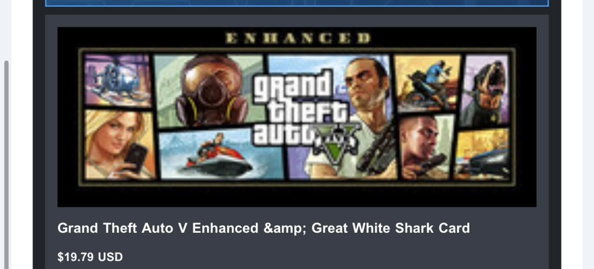 للبيع حساب Steam 🎮
Rainbow Six Siege X Ultimate Edition + GTA V Enhanced
لفل Rainbow فوق 100 🔥
أكو إيصالات شراء أصلية للألعاب.
السعر 60,000 د.ع قابل للتفاوض

نص مكتوب في الصور:
- Visit the Points Shop
- RAINBOW 6
- SIEGE X
- NEW SEASON AVAILABLE NOW
- Tom Clancy's Rainbow Six Siege X - Ultimate Edition
- $27.19 USD
- Grand Theft Auto V Enhanced & Great White Shark Card $19.79 USD