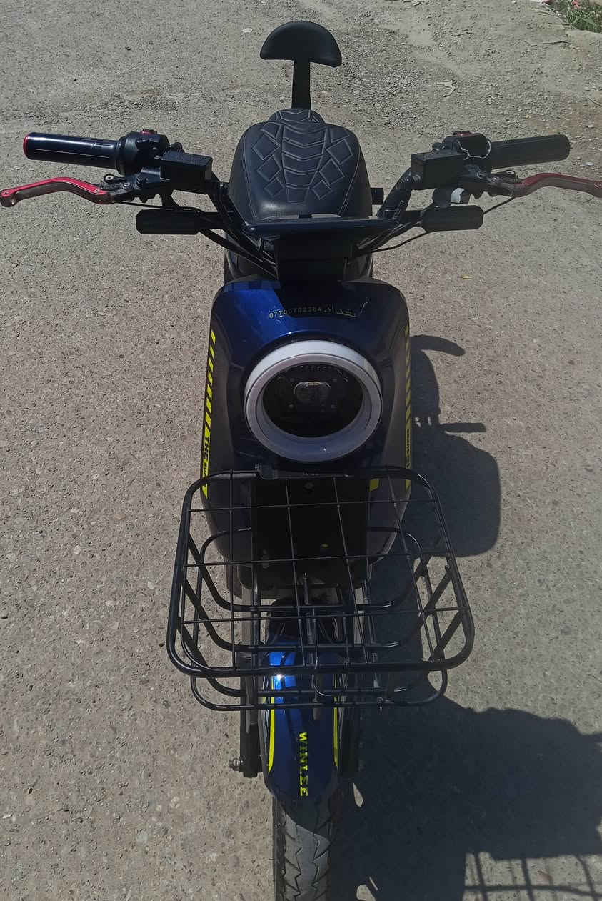 السلام عليكم دراجه شحن R9للبيع موديل 25دراجه مكفوله كفاله عامه سعر 325وبيها مجال مكان ديالى بعقوبه تقاطع الساده استفسار عل هاذا الرقم ***********
