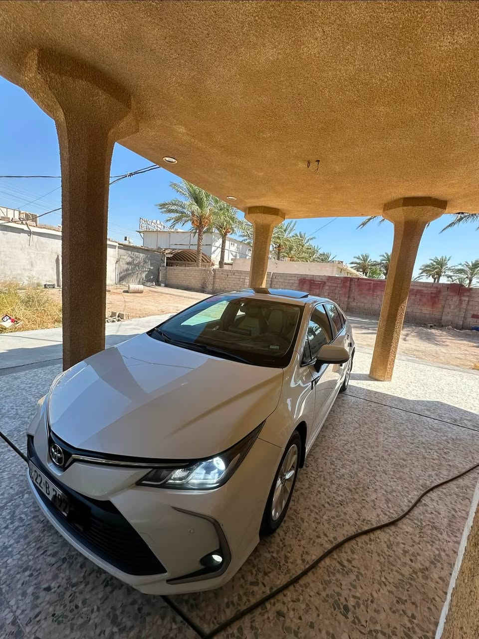 للبيع كورلا 2022 ساز فول مواصفات 
بصمه 
فتحه 
حساس امامي خلفي 
تبريد قطعتين 
مري شفط 
شاشه كار بلي أندرويد 
رقم سنويه هزه اربيل باسمي كله جديد 
ماشيا 62 ألف 
مكان بغداد 
السعر 155 وبيها مجال *********** و ***********
