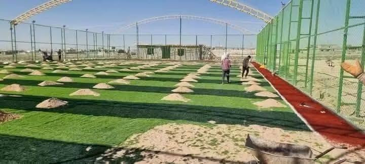 تجهيز ملاعب • تارتان • ثيل هولندي