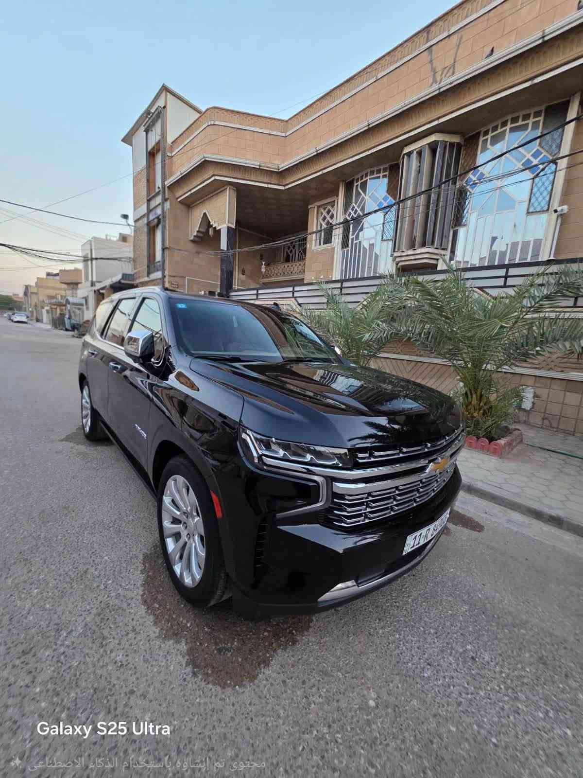 تاهو 2023 بريمير وكالة المنصور
مكفوله كفاله عامه السياره جديدة ونظيفه بيها فقط البارد اسفل الباب الايمن كد شبر ومعدل 

السيارة وكالة المنصور جكات فوول للأخير 

رقم بغداد تحويل مباشر 

مكان السيارة النجف 

السعر : 470 وبيها مجال بسيط للشراي 

ماشية 80 الف / كم 

للأستفسار : ***********

نص مكتوب في الصور:
- Galaxy S25 Ultra
- محتوى تم إنشاؤه باستخدام الذكاء الاصطناعي ✨