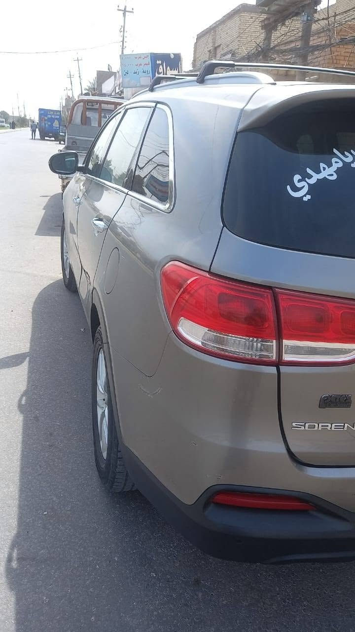 سورنتو 2016 رقم كربلاء سنوية باسمي بيها طخات بسيطة مستعجل على بيعتها السعر 132 وبيها مجال. مكلف بالنشر اتصال على الارقام او واتساب  ***********

