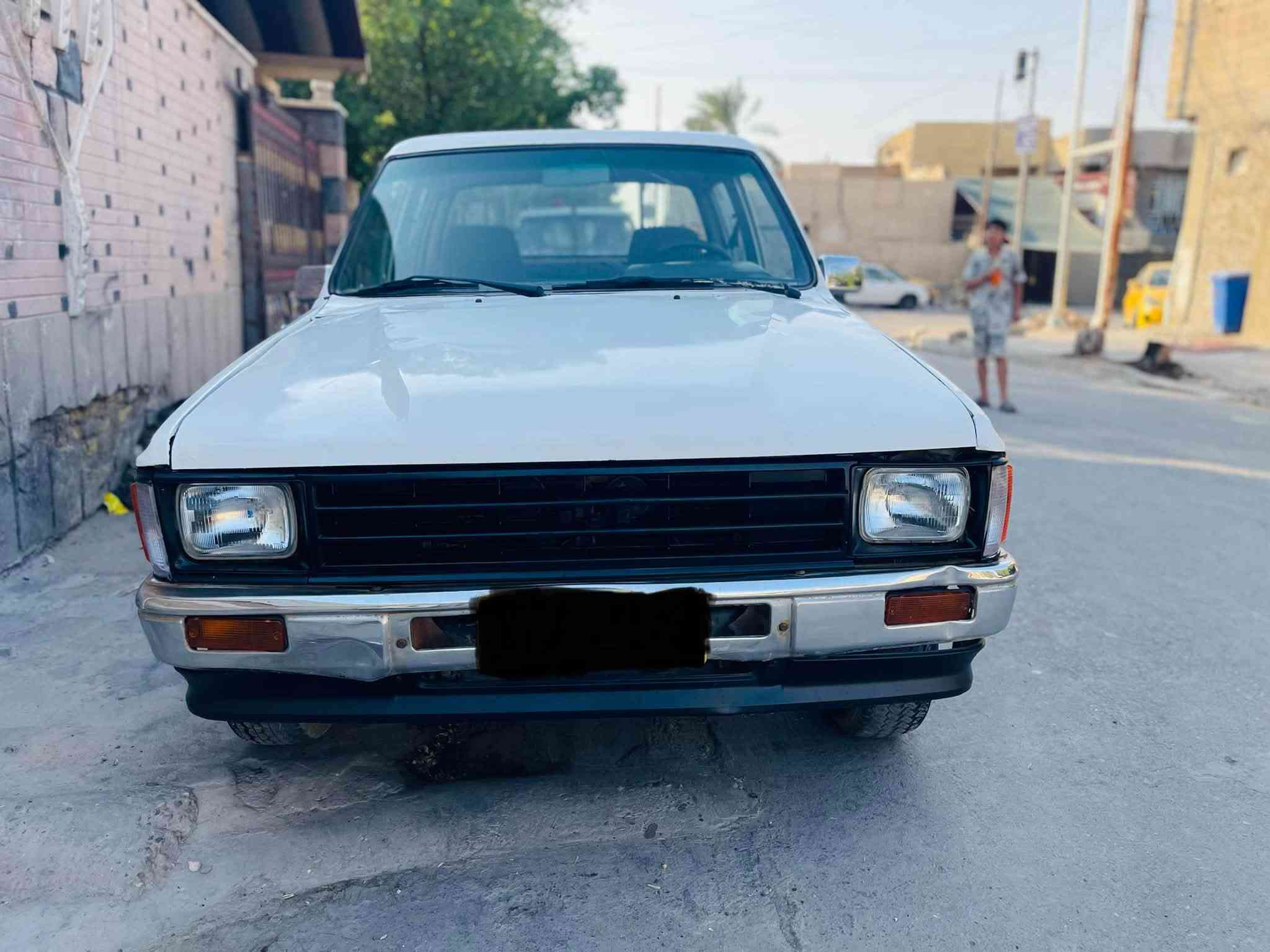 البيع بيكم تيوتا 
موديل 1988 كير مكينه مكفول
شواصي مكفوله دواخل نضيفه 
رقم بغداد شرط التحويل 
مصبوغه حزام بدون ضربه 
مكان بغداد السعر 33 وبيه مجال
رقمي ***********
