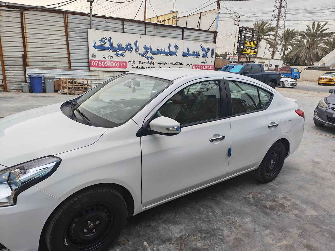 للبيع نيسان صني ٢٠٢٥ مصري ماشيه ٤٢ رقم أربيل مكفوله العنوان بغداد الدوره للاستفسار *********** السعر ١٢٠ وبيه مجال
