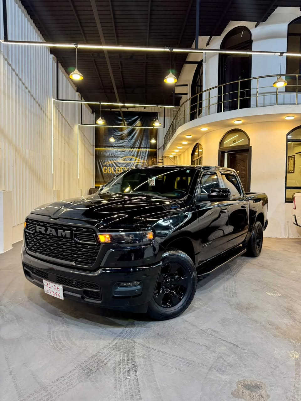 RAM 2025
رام موديل 2025
بودي قصير باب كبير
محرك 3.6  V6 ايتورك 
ماشيه 20 الف
شاشه كامرا 
بصمة تشغيل عند بعد
رادار امامي و خلفي
نقطة اعمياء
بدون صبغ 
جامرلغ و باب تبديل بلادي 
بدون دواخل بدون ارباك
يترقم شمالي شرط الترقيم 
السعر//  295
عنوان كركوك شارع المعارض 
***********
