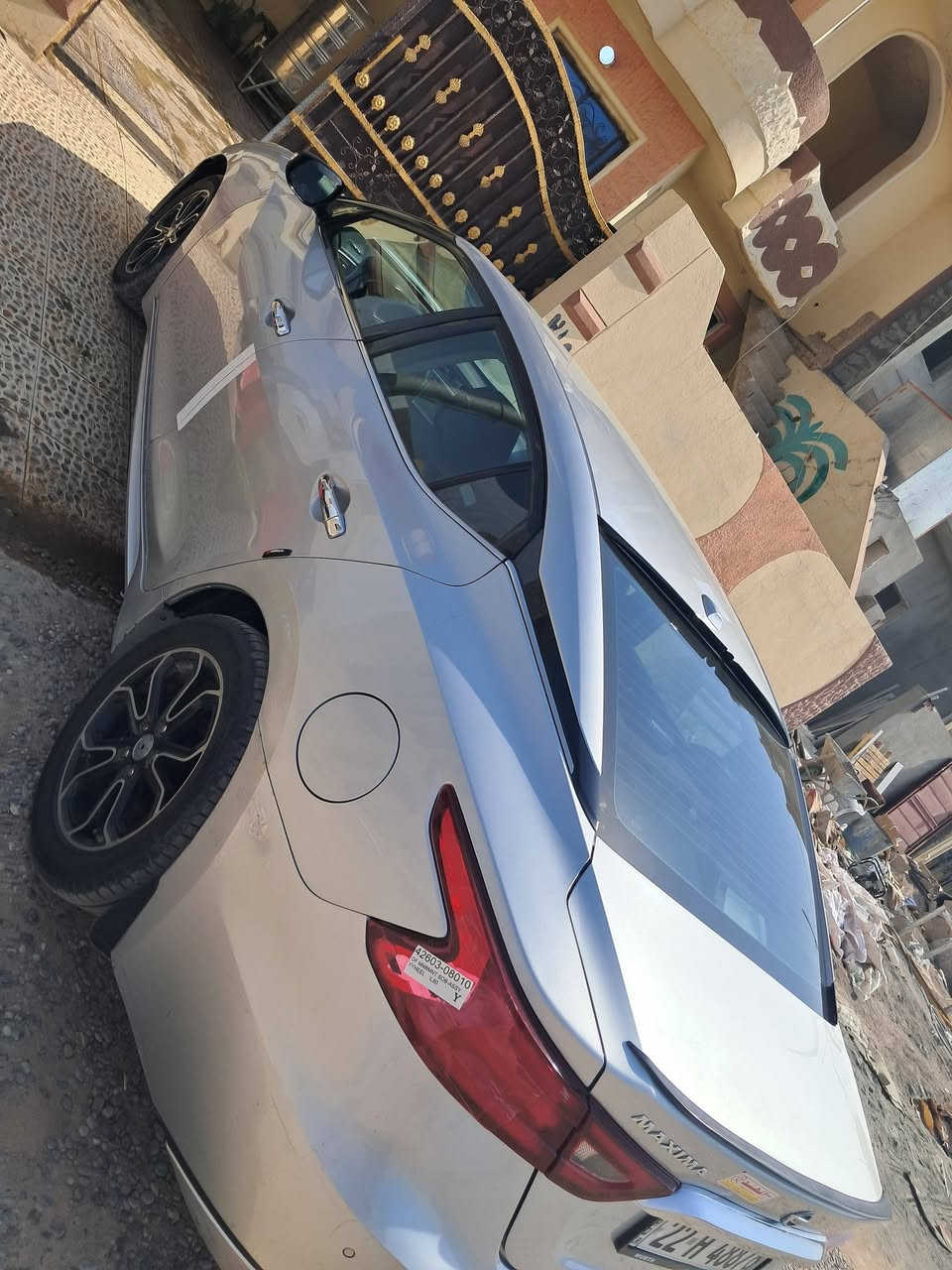 نيسان مكزيما ٢٠١٧فول مواصفات بصمه كشن كهرباء كامره بلادي ظرر فقط بنيد بدون دواخل كما موضح بالصوره السعر ١٠٧وبيها شويه مجال للاتصال*********** مكاني تكريت الديوم.

