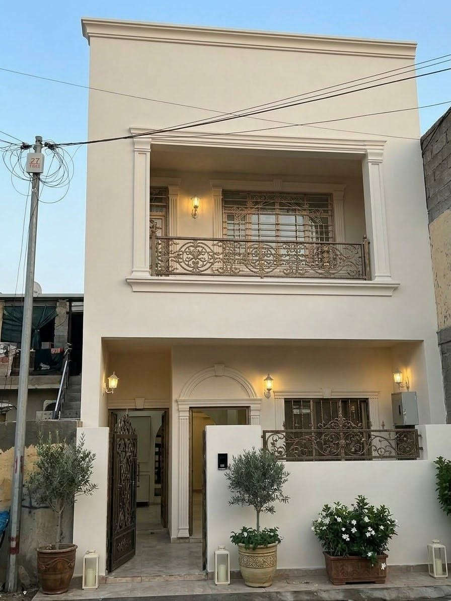 ترميم منزل • تصميم واجهات • صباغة طلس كرستة