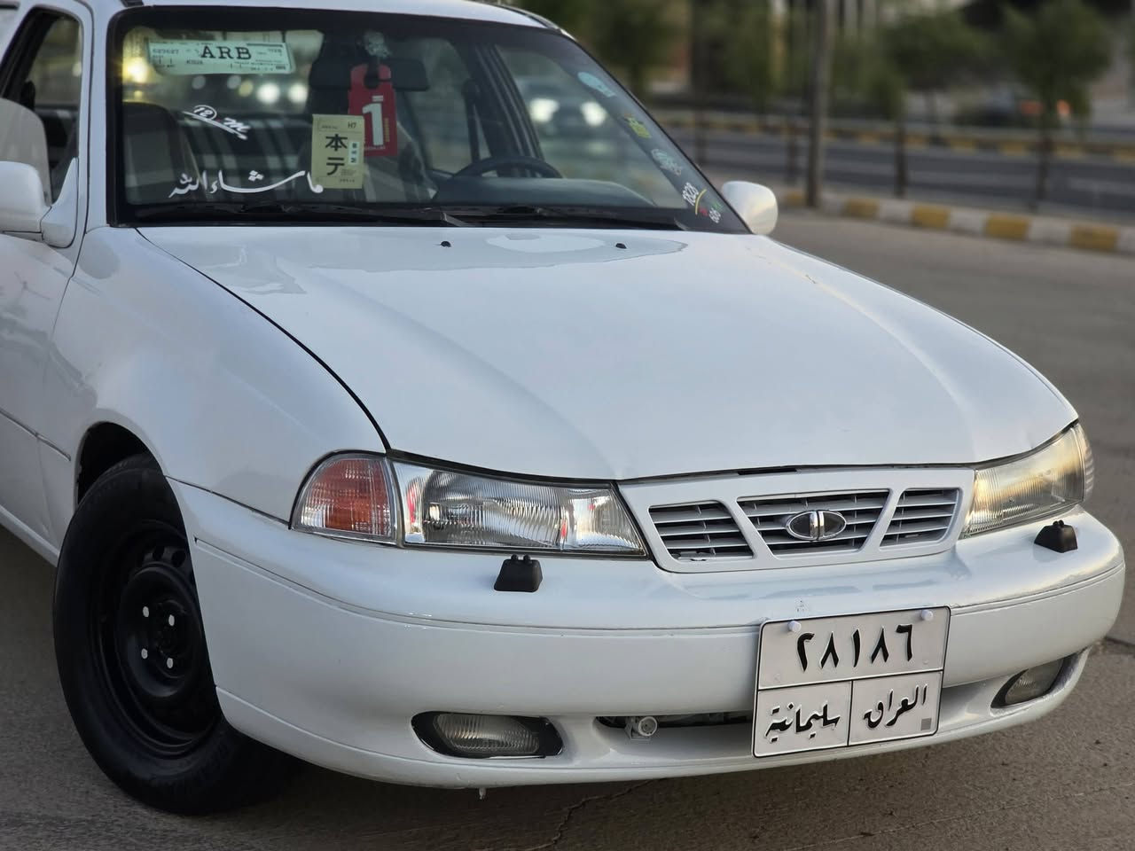 سلام عليكم من رخصت الادمن المحترم عندي دايو سلو.لون ابيض ثلجي رقم سليمانية تحويل مباشر.موديل 97.كير اوتماتيك.تبريدشغال ثلج.🥶.جام كهربائي.قفل مركزي كونترول.سيارة صبغ عام لل جمالية فقط بدون ضرر.بدون خياس.سيارة جاهزة من كل نواحي صدر امامي وخلفي كلة جديد 4اطارات وباتري جديد.محرك حجم 16.بشرط لاصرف ولابخار.ترايك وين متريد.ملاحظة بدون مراوسة بدون اقصاط فقط ابيع نقد.رجاء موشراي اعبر منشوؤ بكلمة حلوة مكان سيارة كركوك.السعر 37.وبيهة مجال قليل.لل تفاصيل خابر الرقم .☎️***********.
