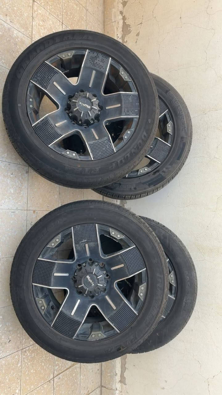 السلام عليكم
للبيع ويلات+تايرات حته الحساسات شغاله 8 برغي
وبسعر 650 بك لايتات يوكن وتاهو يرهم من موديل2015الى2020
بسعر 300الف سعر نهائي سله كويتيه اصليه للبيع بسعر200قفل وشاشات يرهمن يوكن وتاهو  مكاني البصره للتواصل
***********
***********
واتساب
